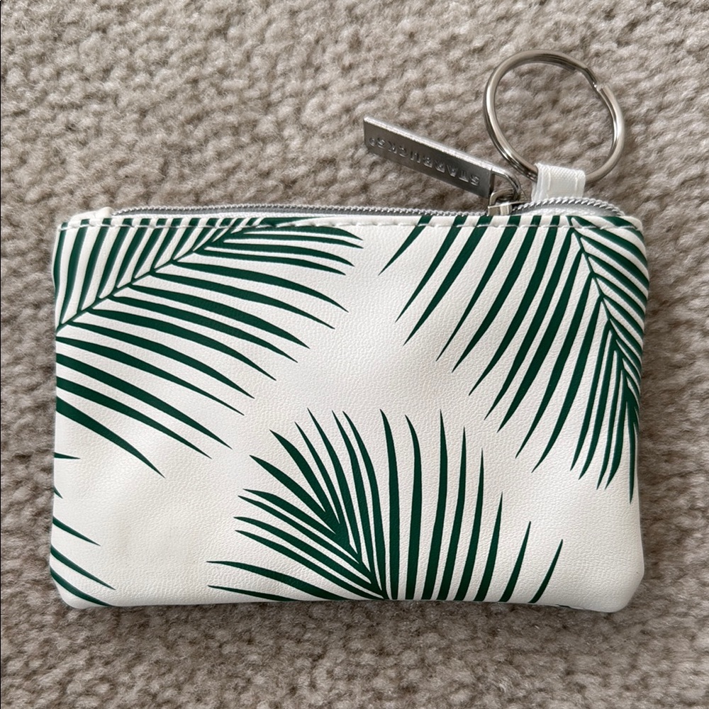 L.A. Palm Leaf Starbucks Keychain Wallet - Picture 2 of 2